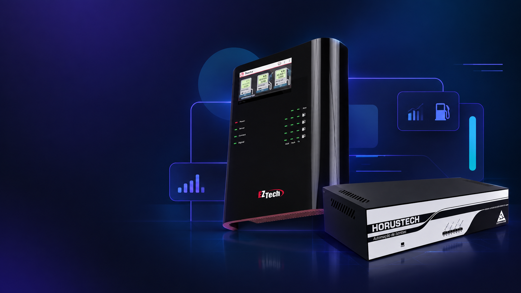 Equipamentos de automação para postos de combustíveis